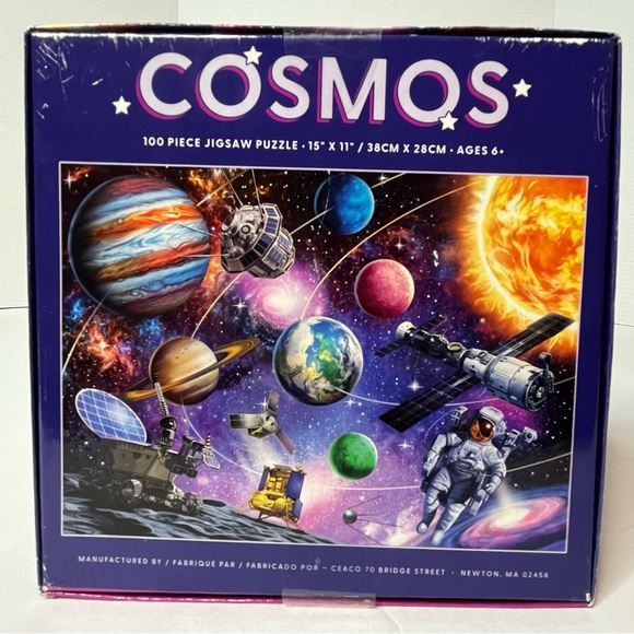 Ceaco Cosmos 100 Piece Jigsaw Puzzle 15” x 11” Ages 6+. Brand New! - Picture 2 of 8